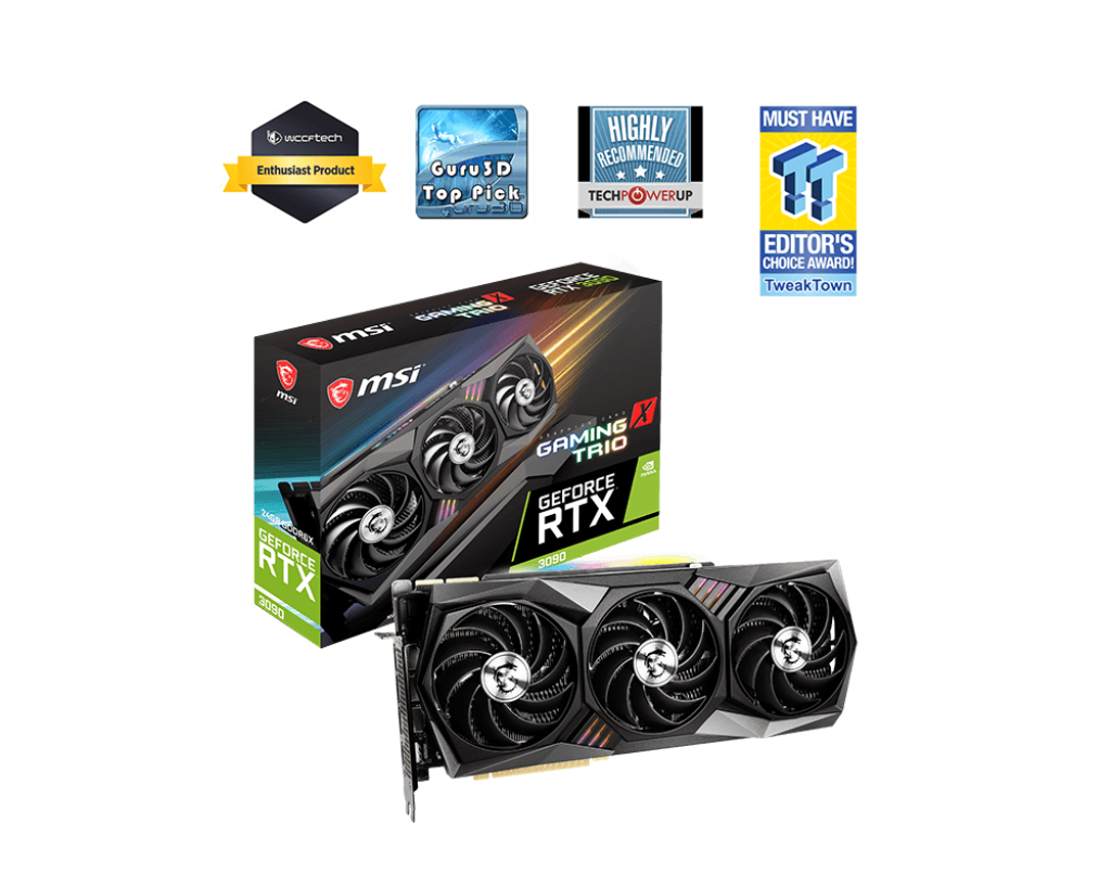 Rtx 3090 Msi Gaming Trio X 24gb (usada) Sc