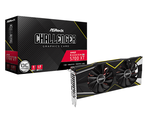 Rx 5700 Xt Asrock Challenger 8gb (usada) Sc