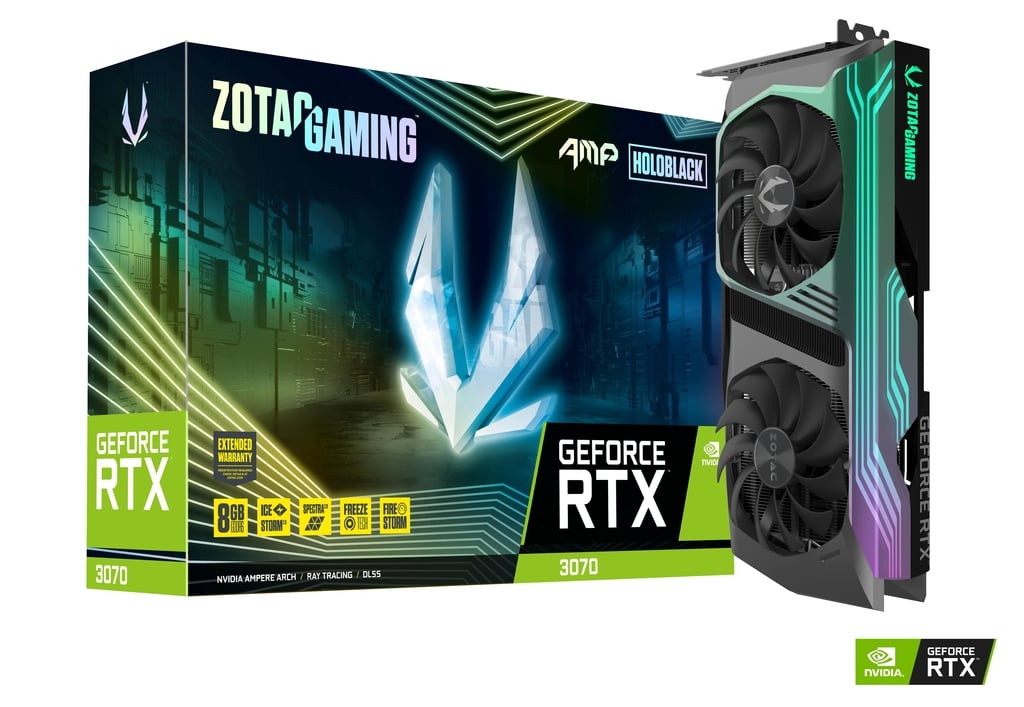 Rtx 3070 Zotac Amp Holo 8gb (usada) Sc