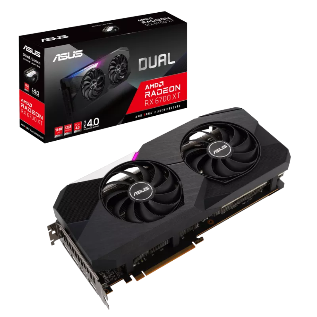 Rx 6700 Xt Asus Dual 12gb (usada)