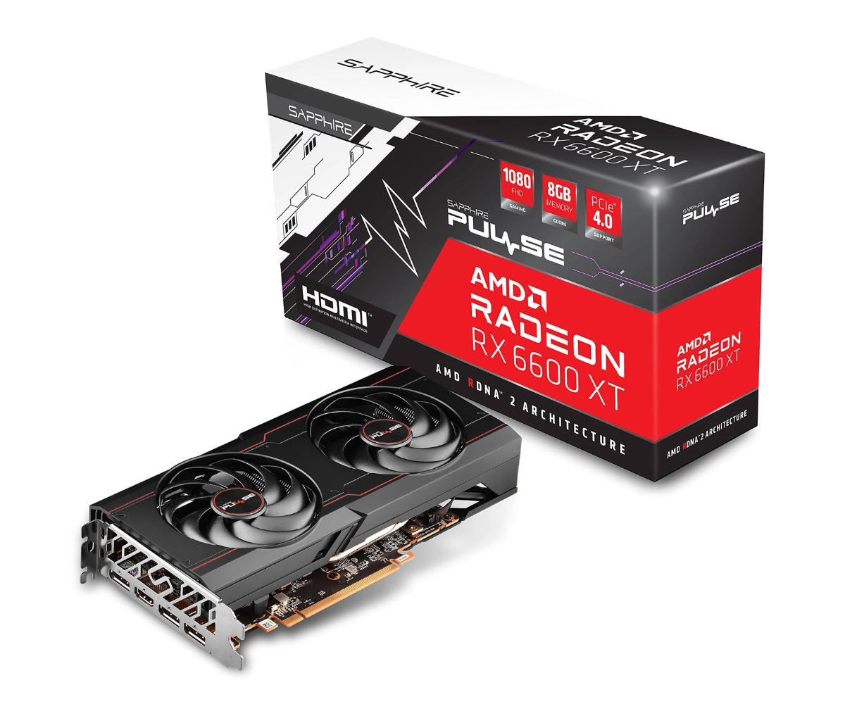Rx 6600 Sapphire Pulse 8gb (usada) Sc