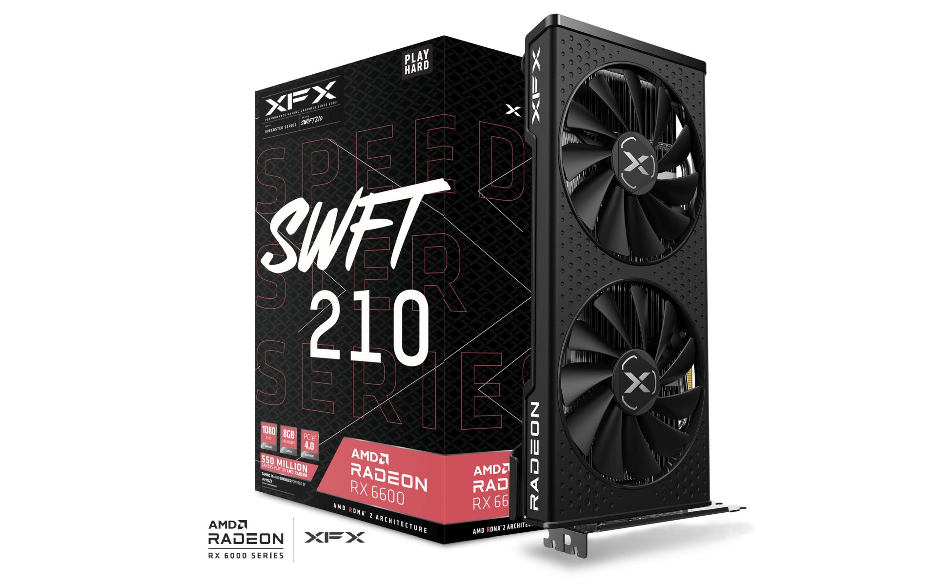Rx 6600 Xfx Swft 8gb (usada) Sc