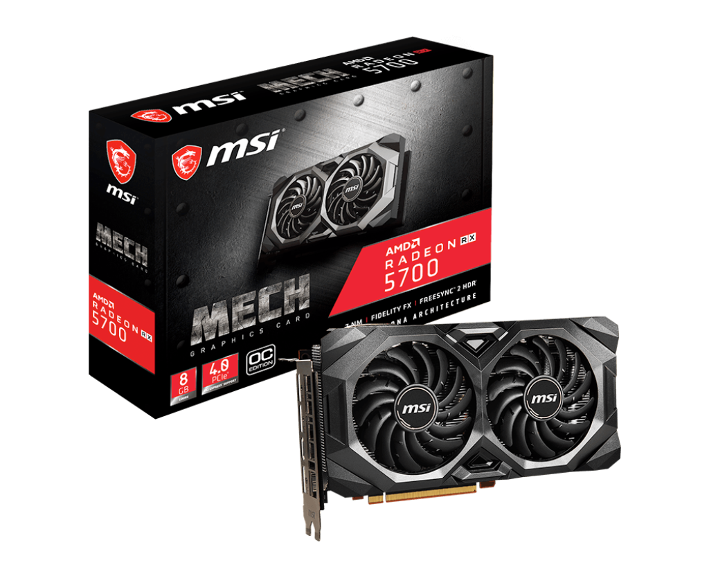 Rx 5700 Msi Mech Oc 8gb (usada) Sc