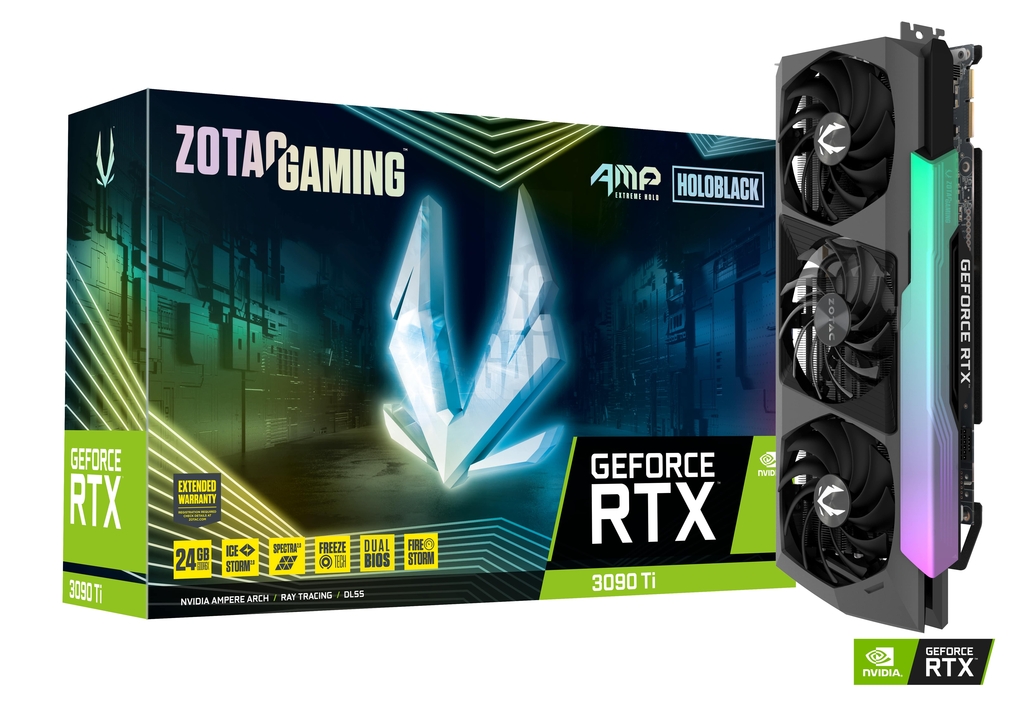Rtx 3090 Ti Zotac Holo Black 24gb (nueva)