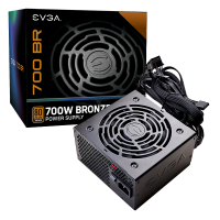 Fuente 700w Evga Br 80+ Bronce (usada)
