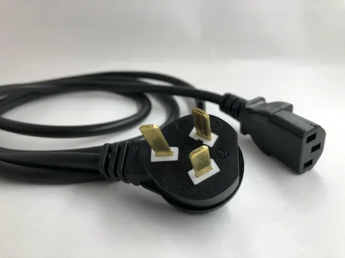 Cable Power Pc Negro 1.50Mts Interlock