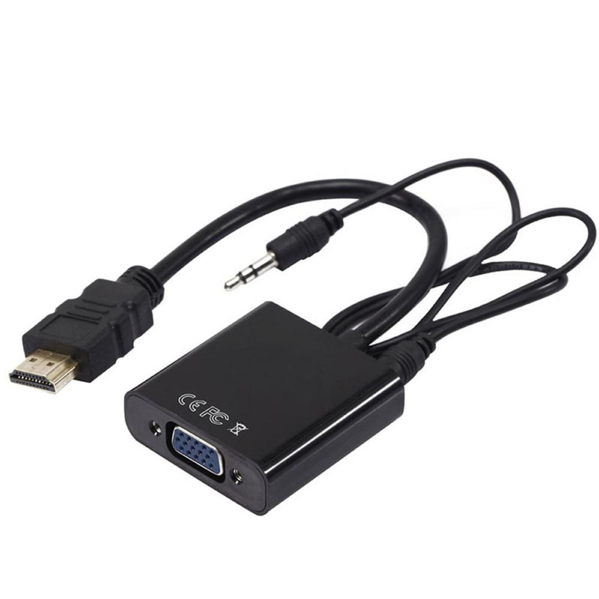 Adaptador Hdmi - Vga C/ Audio
