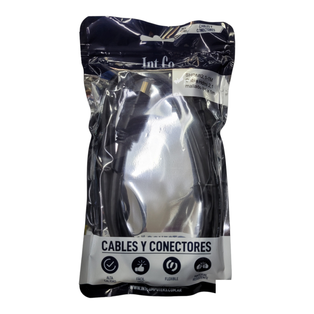 Cable Hdmi 2.1 Ultra Label 8K-48Gbps 1.00M