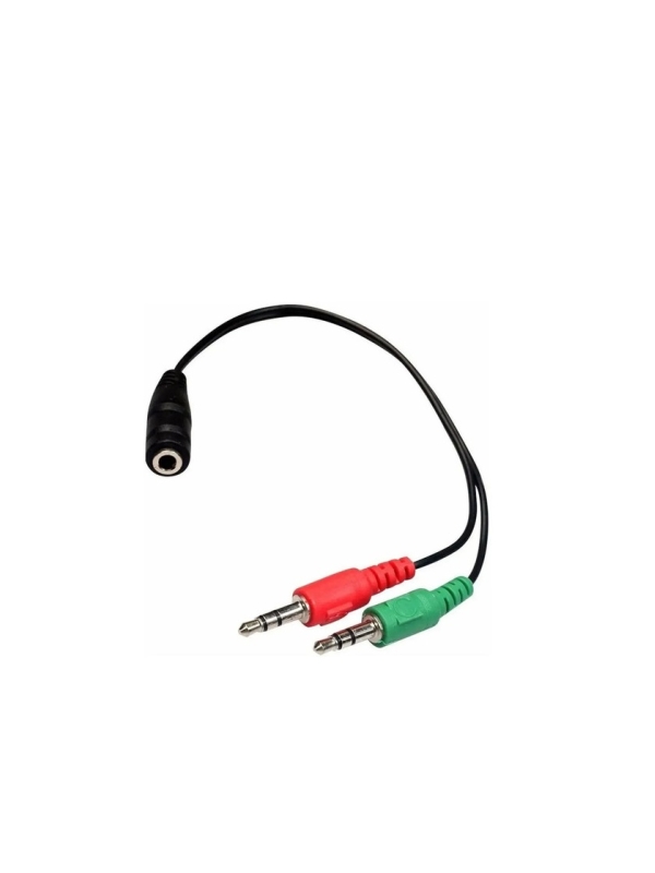 Adaptador Mini Plug Hembra A 2 Mini Plug Macho