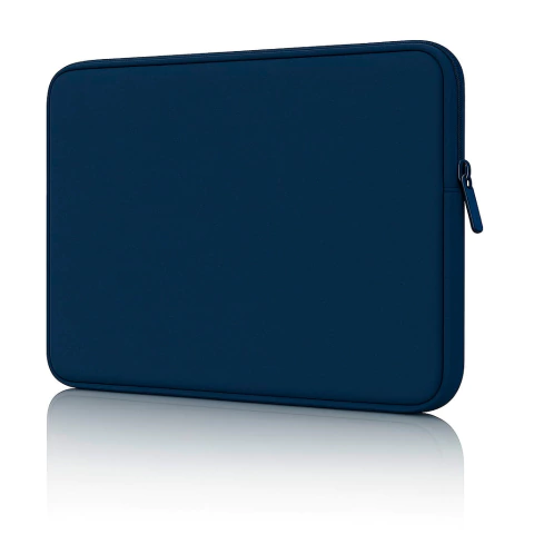 Funda Notebook 15.6 Gamuza Azul Marino Mate