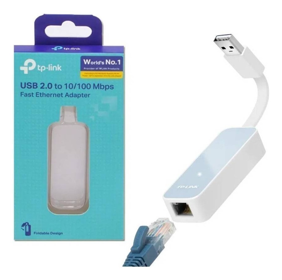 Adaptador Tp-Link Usb 2.0 A Ethernet Rj45 Ue200