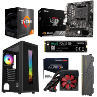 Pc Amd Ryzen 5-5600Gt 8G Ssd 256Gb