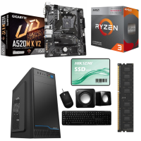 Pc Amd Ryzen 3-3200G 8G Ssd 240Gb