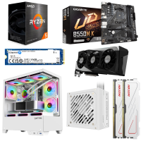 Pc Gamer Raptor Amd Ryzen 5 5600T 16G Ssd 1TB Rx7600