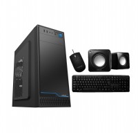 Gabinete Kit Kelyx Lc728-20 Fuente 500W Teclado Mouse Y Parlante