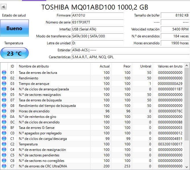 OUTLET Disco Externo 1TB Verbatim