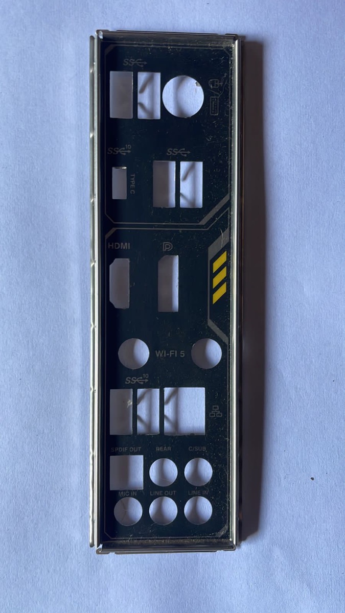 I/O Shield Backplate Motherboard 026