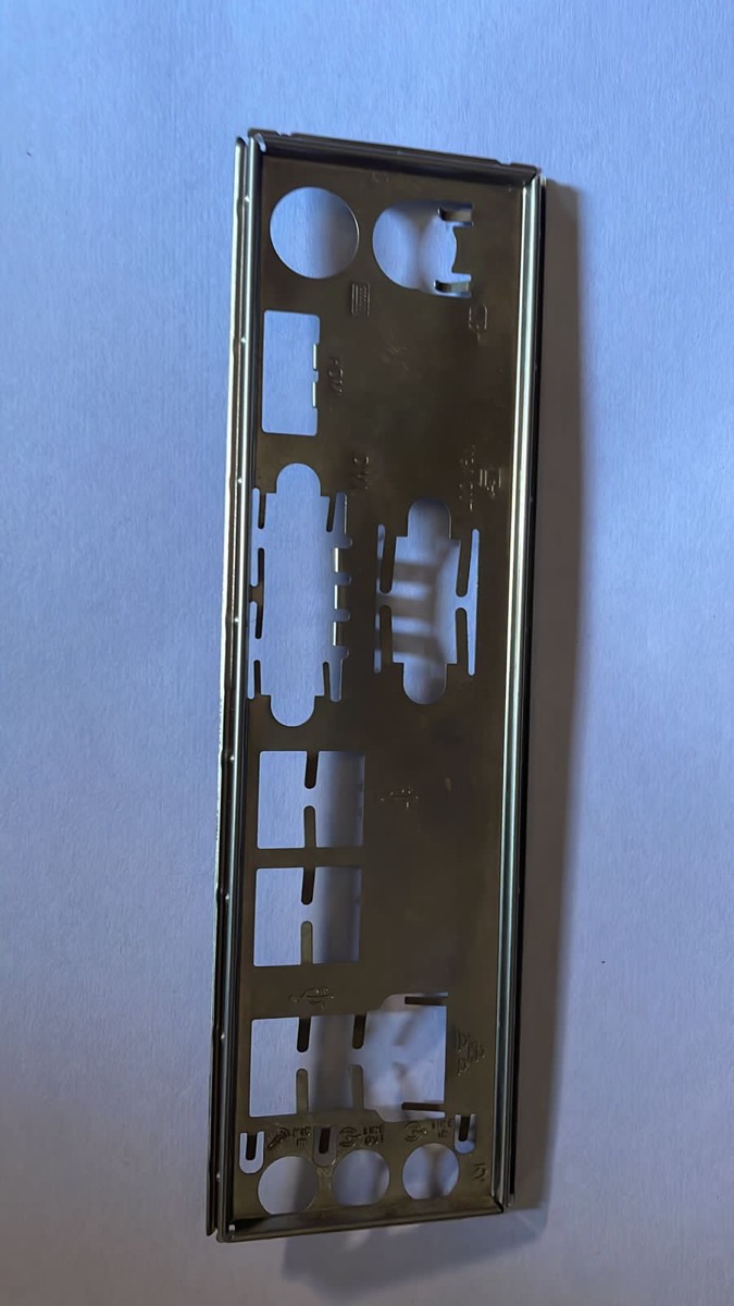 I/O Shield Backplate Motherboard 034