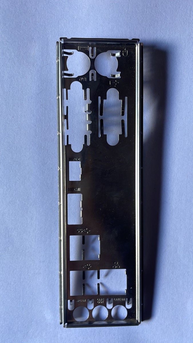 I/O Shield Backplate Motherboard 086