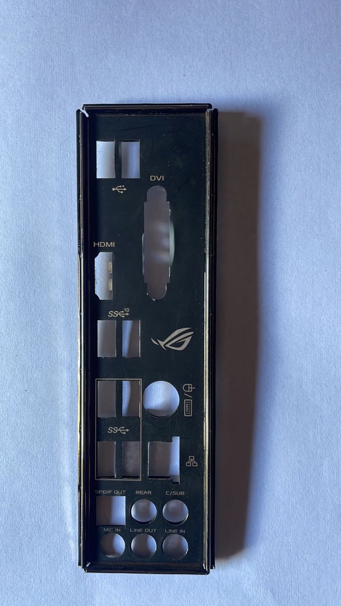 I/O Shield Backplate Motherboard 102