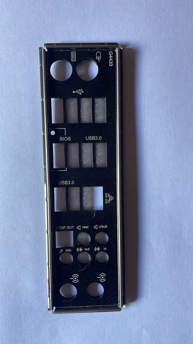 I/O Shield Backplate Motherboard 112