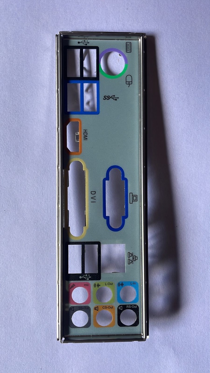 I/O Shield Backplate Motherboard 116