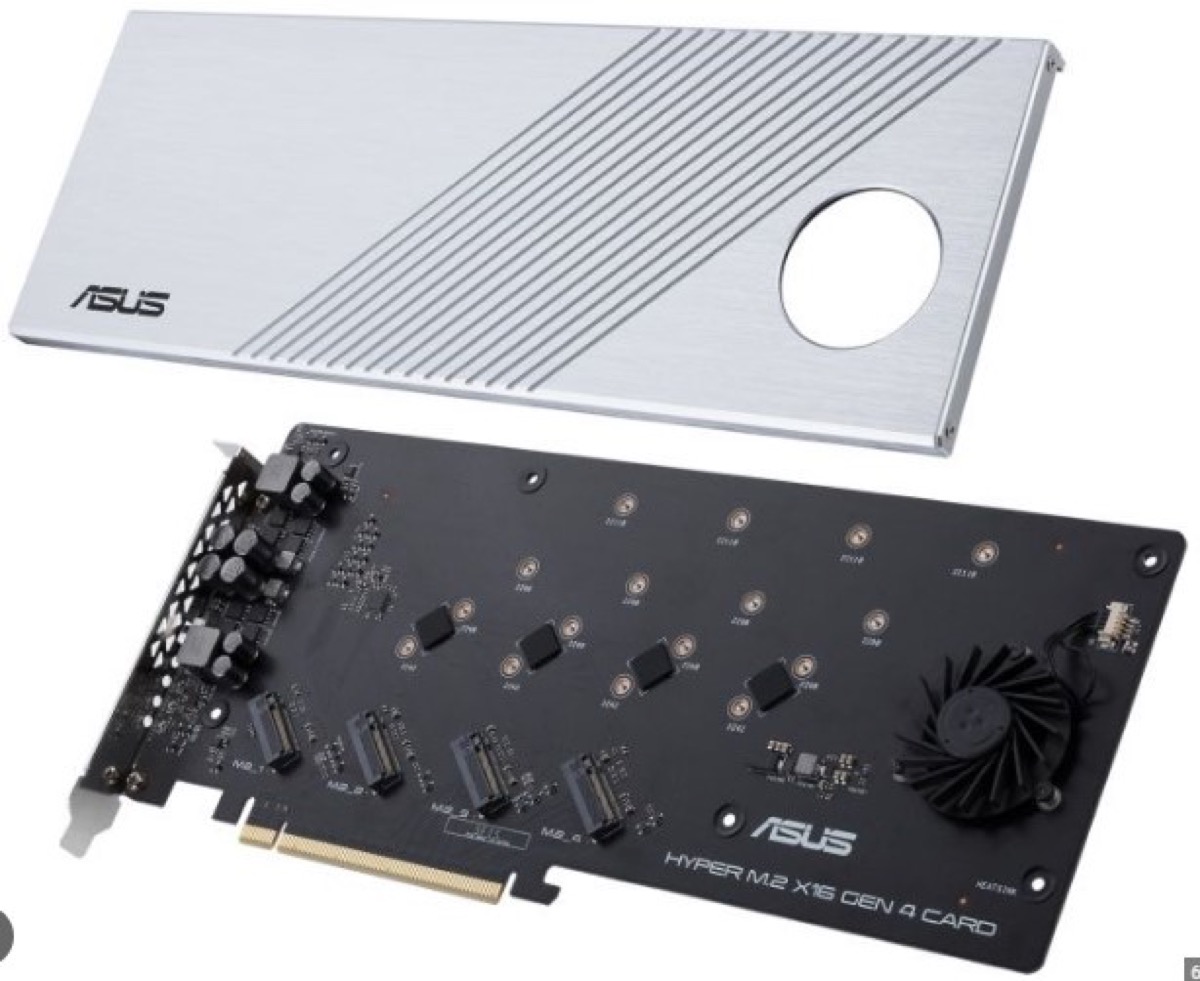 ASUS Hyper M.2 X16 Gen 4