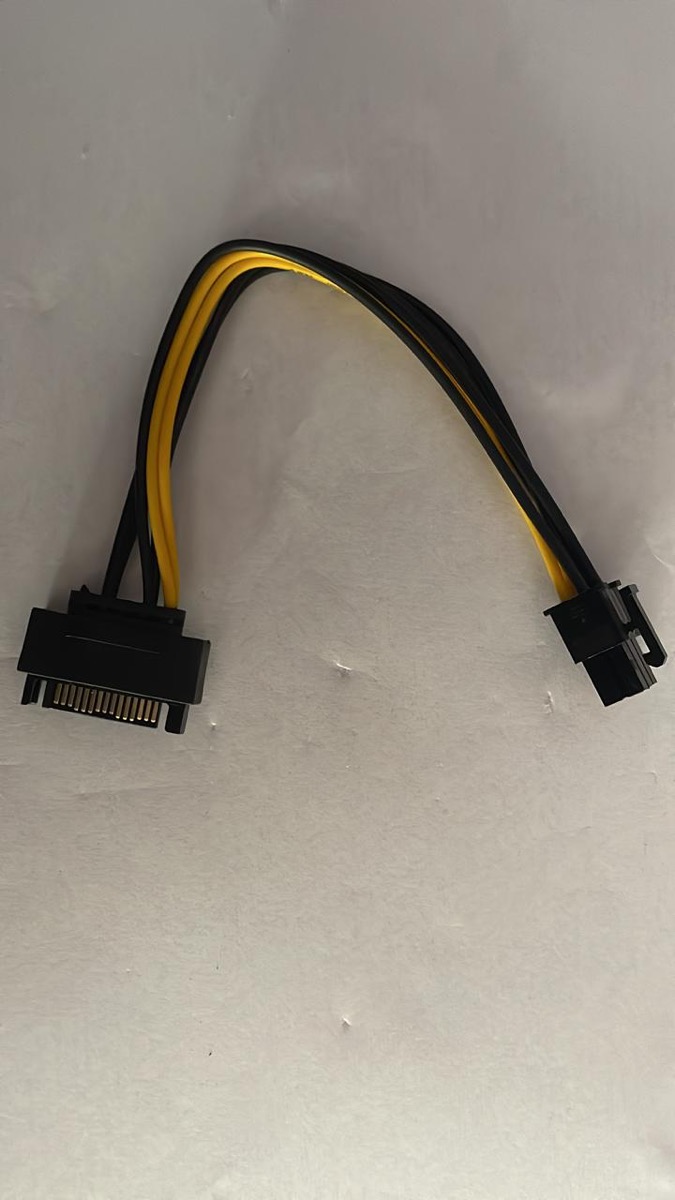 Cable Power SATA a 6 Pines VGA