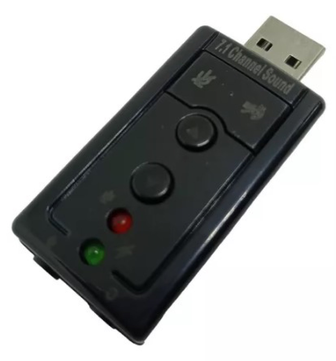 Placa de Sonido USB Virtual 7.1