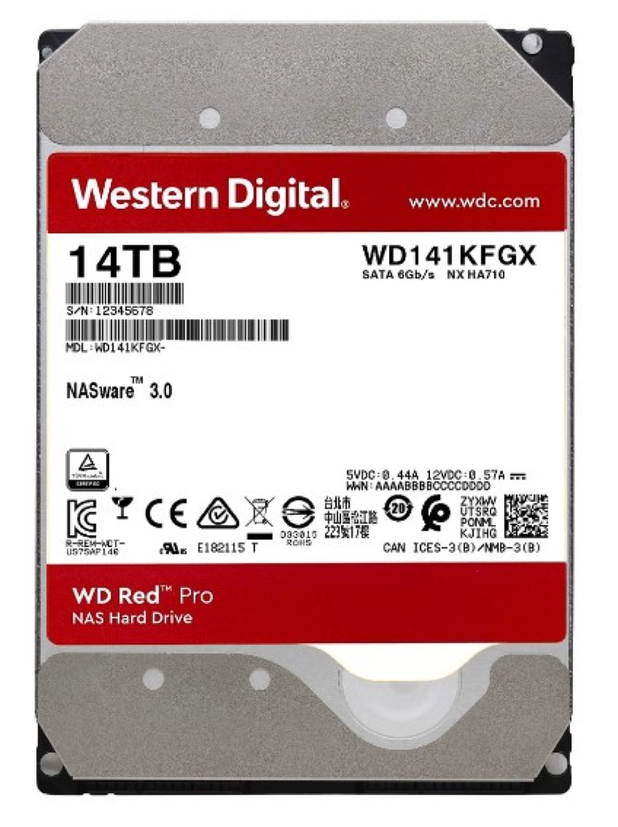 HDD Western Digital Red Pro 14 TB