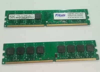 MEMORIA RAM TITAN DDR-400 1GB