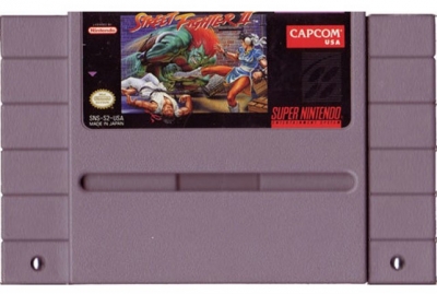 OUTLET JUEGO SNES STREET FIGHTER II