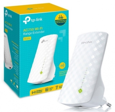 EXTENSOR DE RANGO TP - LINK RE200 DUAL BAND AC750