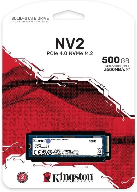 Disco NVMe 500GB Kingston