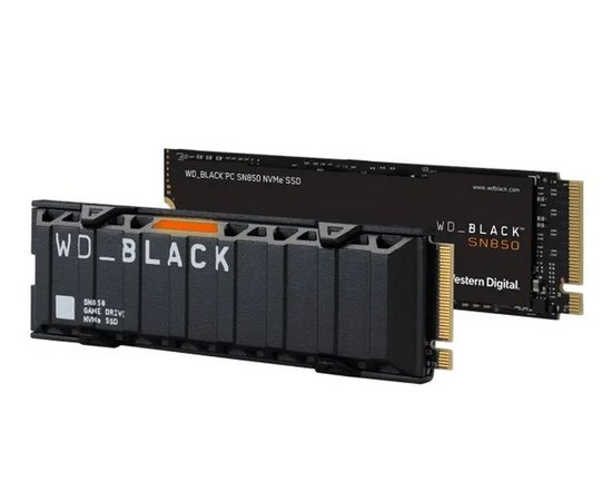 Disco NVMe 1TB SN850X HeatSink Western Digital Black