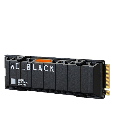 Disco NVMe 1TB SN850X HeatSink Western Digital Black