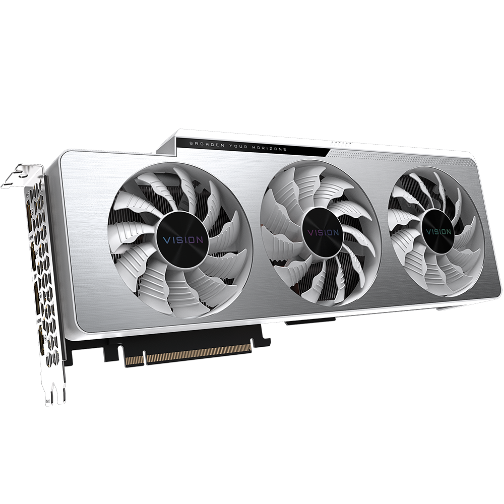 Placa de Video Gigabyte RTX 3070 Ti Vision OC