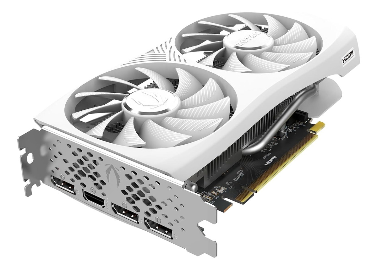 Placa de Video Zotac RTX 4060 Twin Edge White 8GB