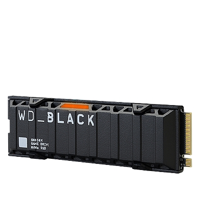 DISCO NVME 1TB SN850X HEATSINK WESTERN DIGITAL BLACK