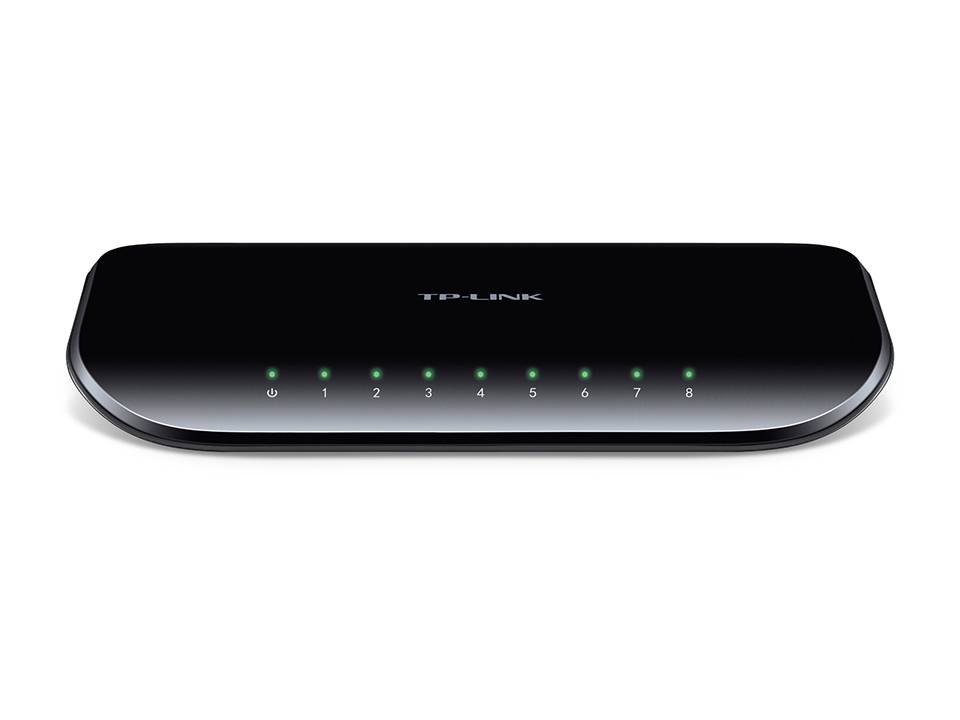 Switch 8 puertos TP Link TL-SG1008D Lan Gigabit 1000 MBPS