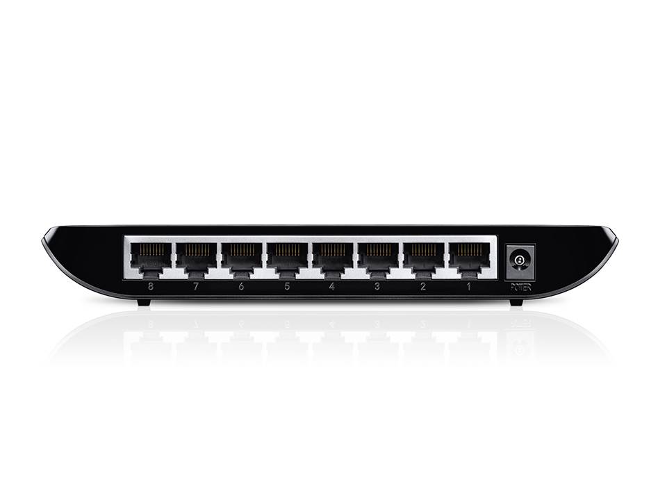 Switch 8 puertos TP Link TL-SG1008D Lan Gigabit 1000 MBPS