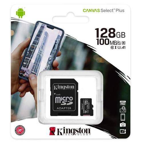Micro SD 128 GB 2 en 1 Canvas Plus