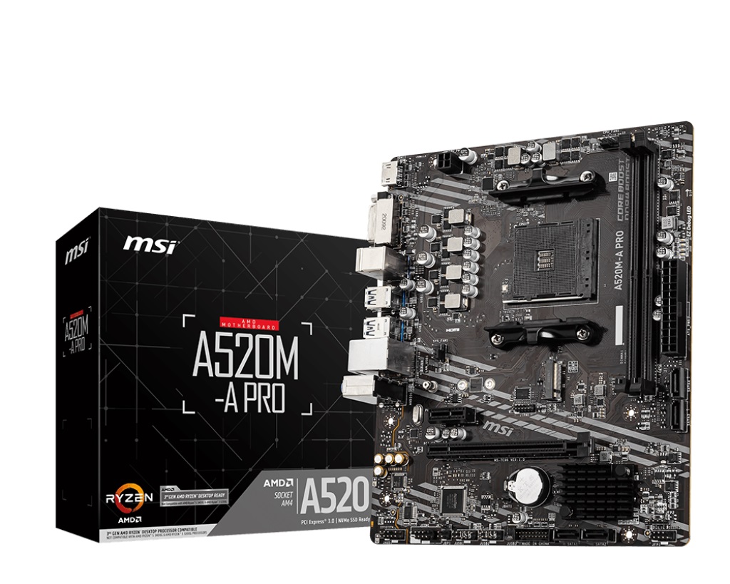 MSI A520M-A PRO AM4