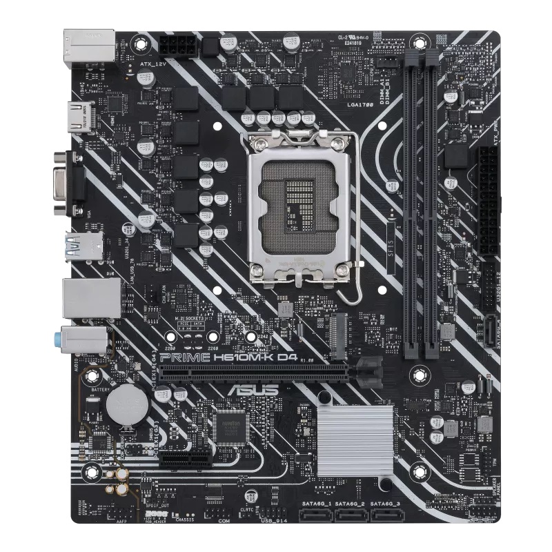 ASUS Prime H610M-K D4 12va 13ra 14ta gen Intel