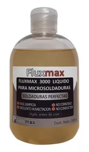 Fluxmax 3000 Liquido para Microsoldaduras PasterMax 300 ML