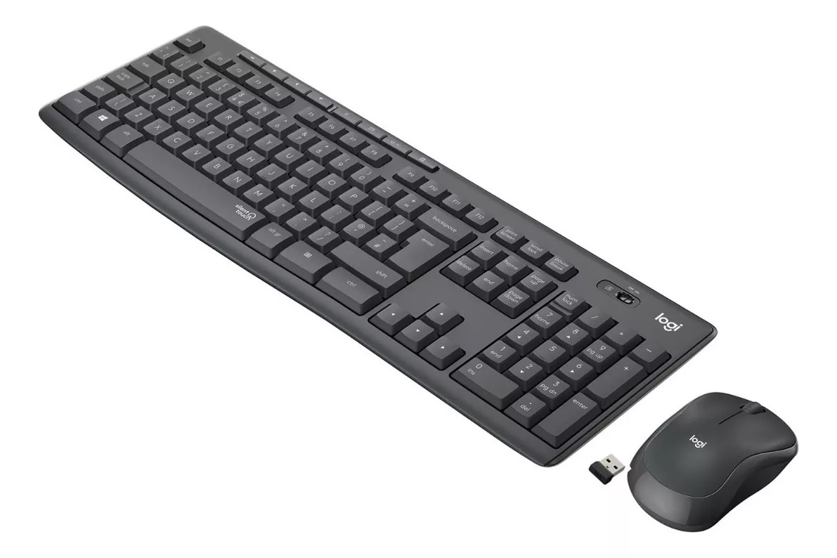 Teclado Mouse Logitech MK295 Inalambrico Silencioso