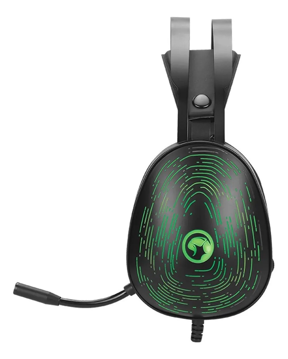 Auriculares Gamer Marvo HG9049 7.1 PC PS4 Iluminacion 7 Colores