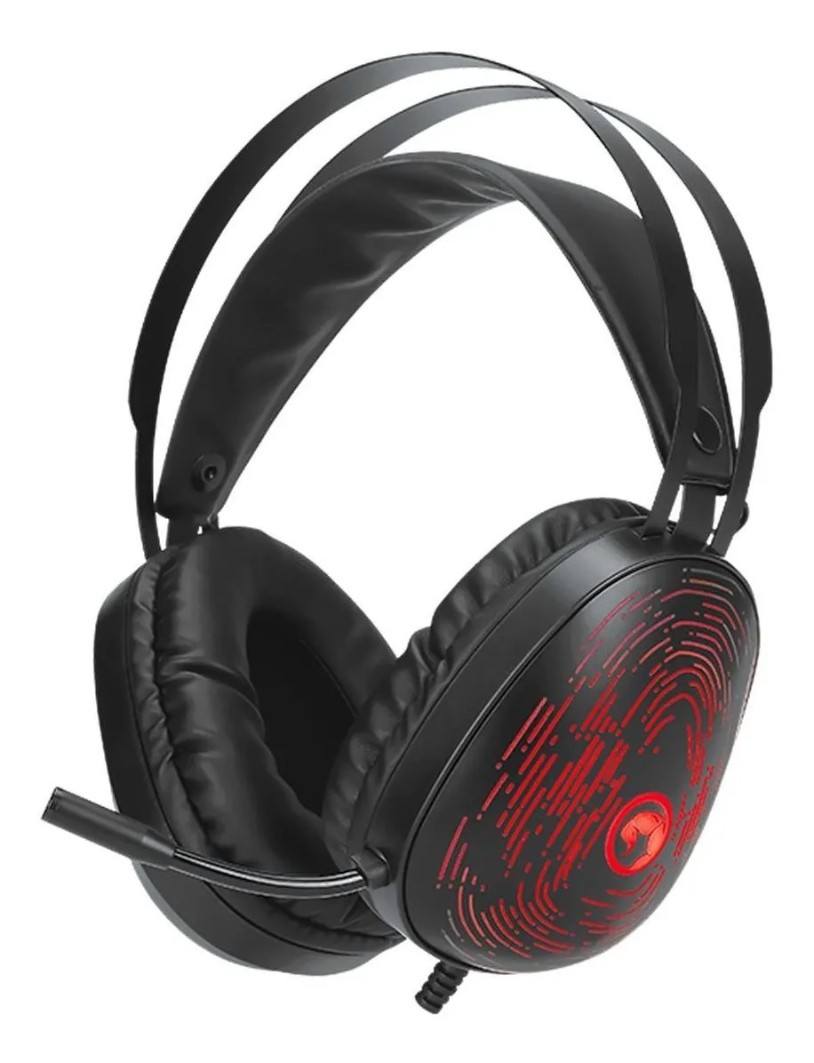 Auriculares Gamer Marvo HG9049 7.1 PC PS4 Iluminacion 7 Colores