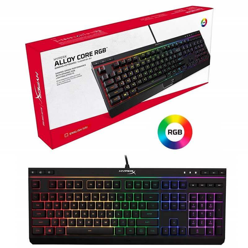 Teclado HyperX Alloy Core RGB
