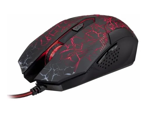 Mouse Gamer Tech BELLIXUS 2400 DPI 6 Botones
